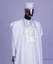 Boubou 3 pièces homme blanc (2).webp