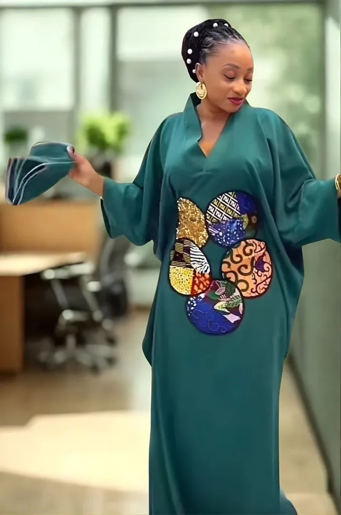 Robe de femme vert.webp