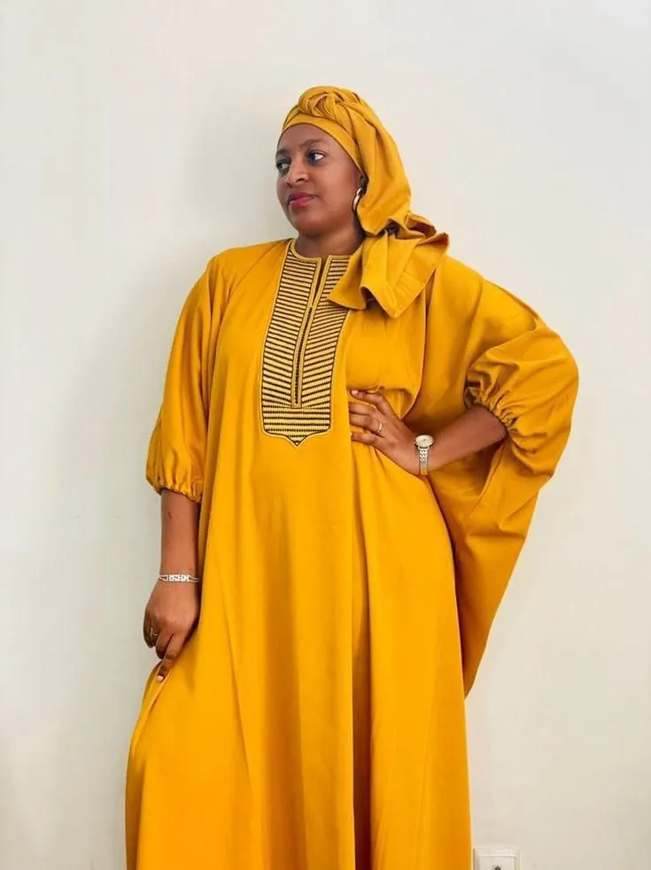 Boubou jaune femme.webp